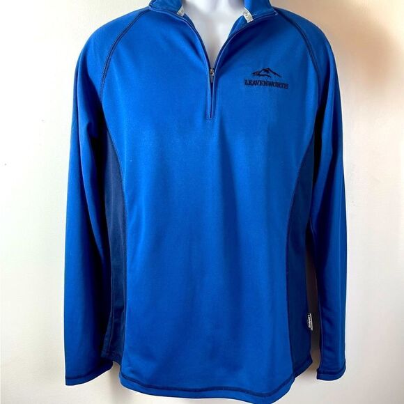 Landway Leavenworth Blue Pullover Size Large - Picture 1 of 8